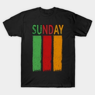 Sunday Flag reggae T-Shirt